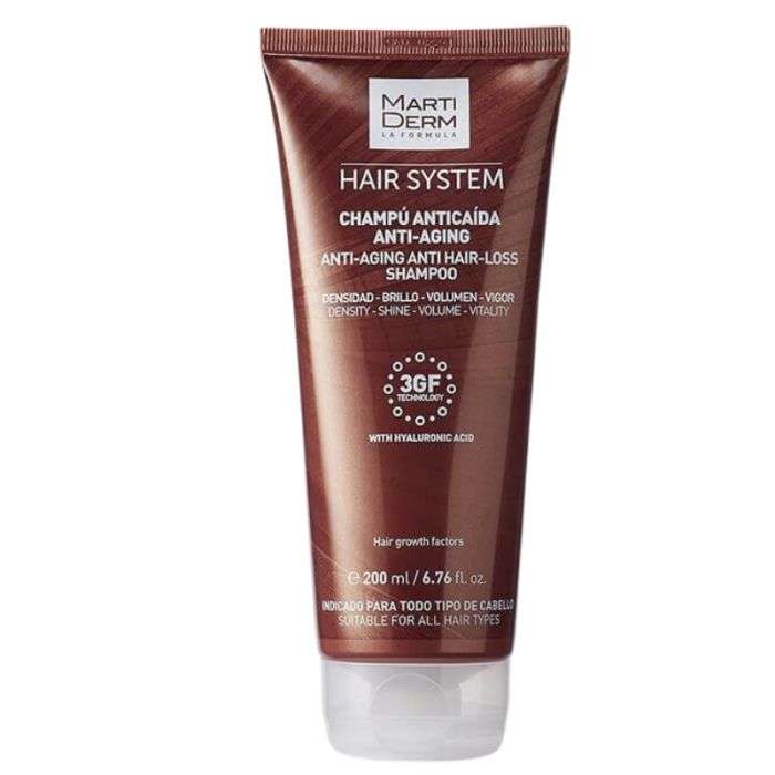 MARTIDERM HAIR SYSTEM SHAMPOOING ANTI CHUTE ANTI AGING 200ML