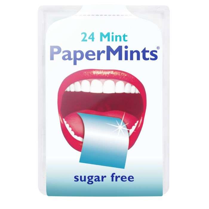 PAPER MINTS FEUILLES DE MENTHE BOITE 24U