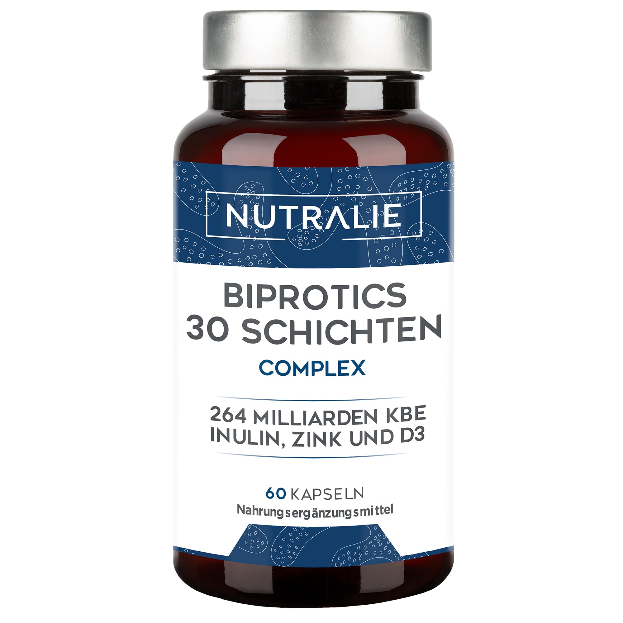 NUTRALIE BIPROTICS COMPLEX 30 STRAINS 60CAPSULES
