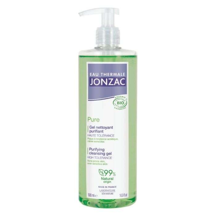 JONZAC EAU THERMALE GEL NETTOYANT PURIFIANT 500ML
