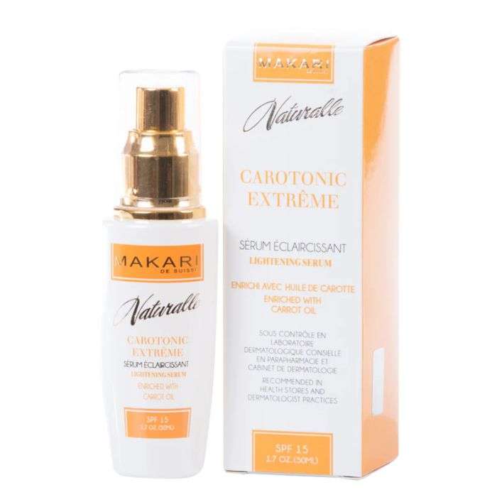 MAKARI NATURALLE CAROTONIC EXTREME SERUM POUR UN TEINT UNIFIE ET LUMINEUX SPF15 50ML