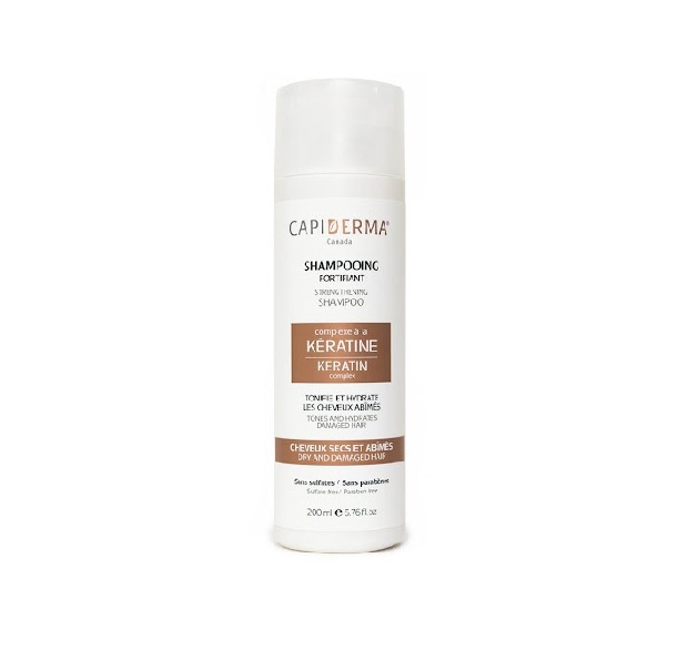 CAPIDERMA SHAMPOING FORTIFIANT A LA KERATINE 200ML